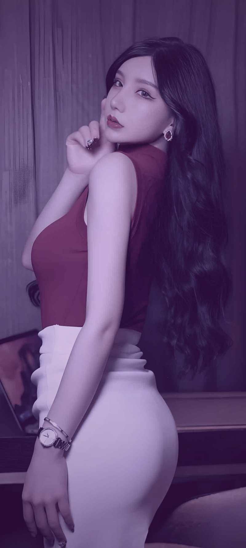 香蕉视频某音乐选秀节目后台准备花絮：选手与导师交流