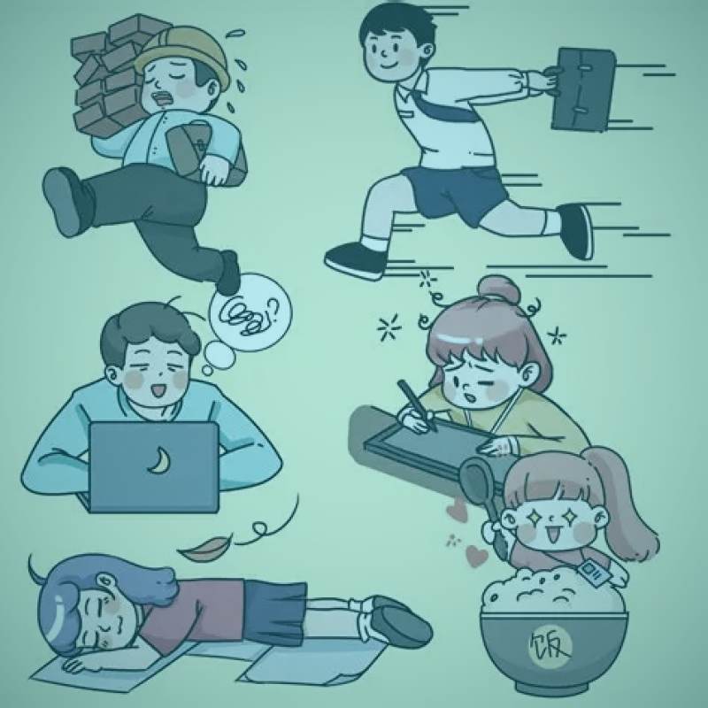 剧中角色在案发现场进行推理分析